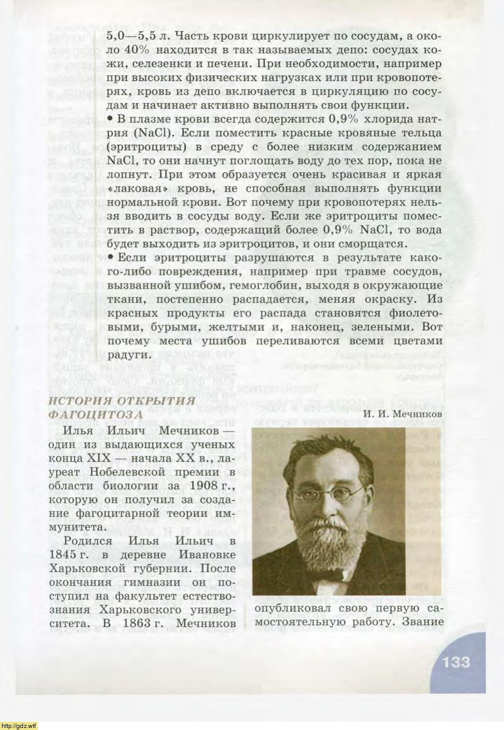 Биология за 8-ой класс - Н.И. Сонин, М.Р. Сапин. Биология.Человек. 8-ой ...