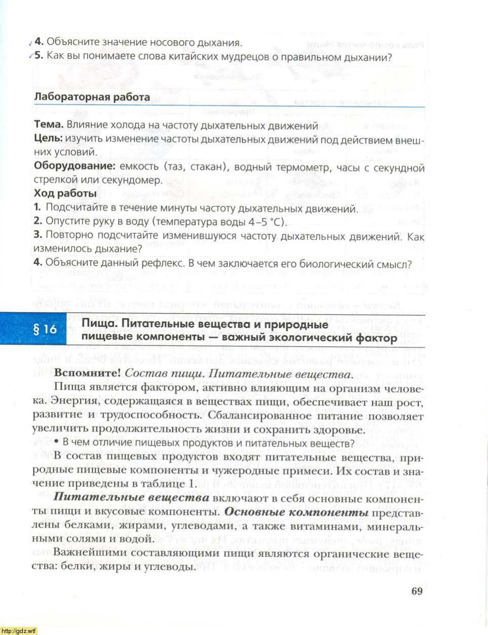 Экология за 8-ой класс - М.З. Федорова, В.С. Кучменко. Экология ...