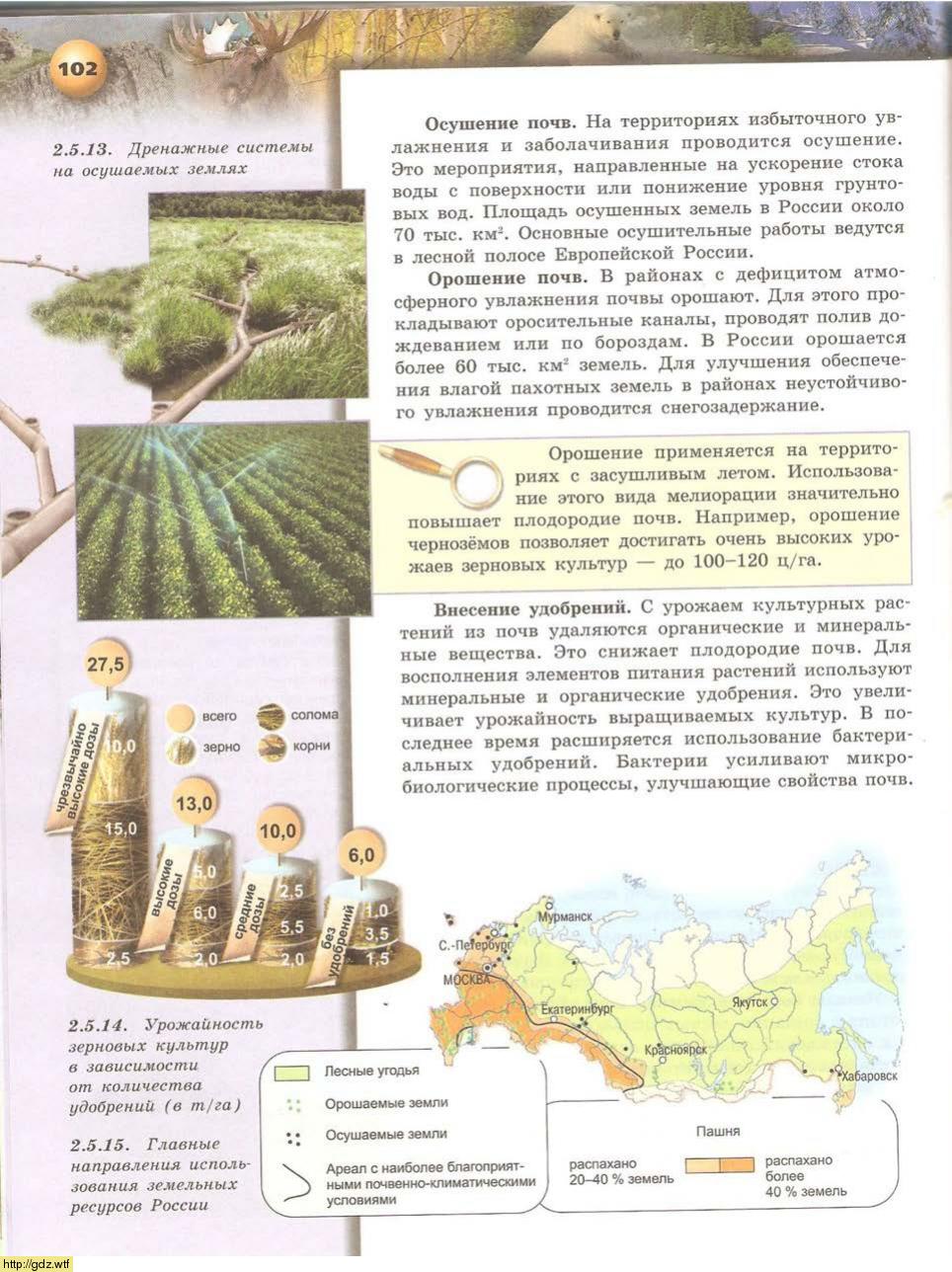 География за 8-ой класс - В.П. Дронов, Л.Е. Савельева. География ...