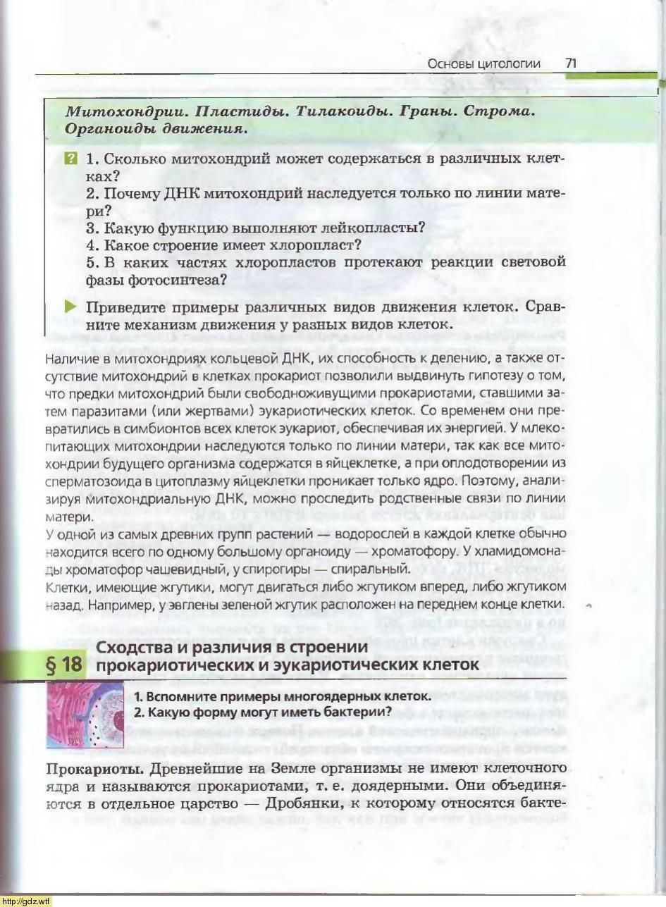 Биология за 10-ый класс - А.А. Каменский, Е.А. Криксунов. Общая ...