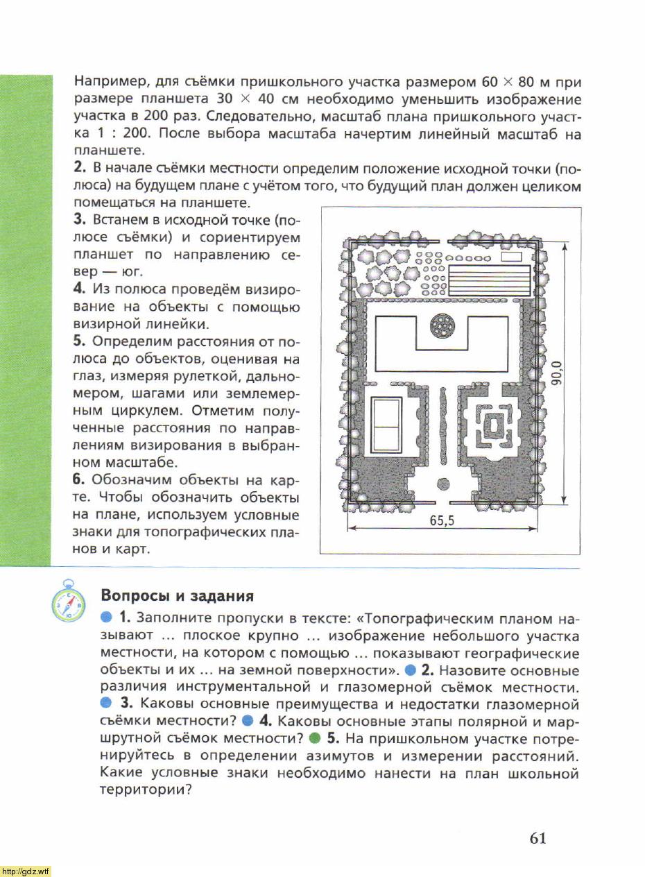 География за 6-ой класс - А.А. Летягин. География. Начальный курс. 6-ой ...